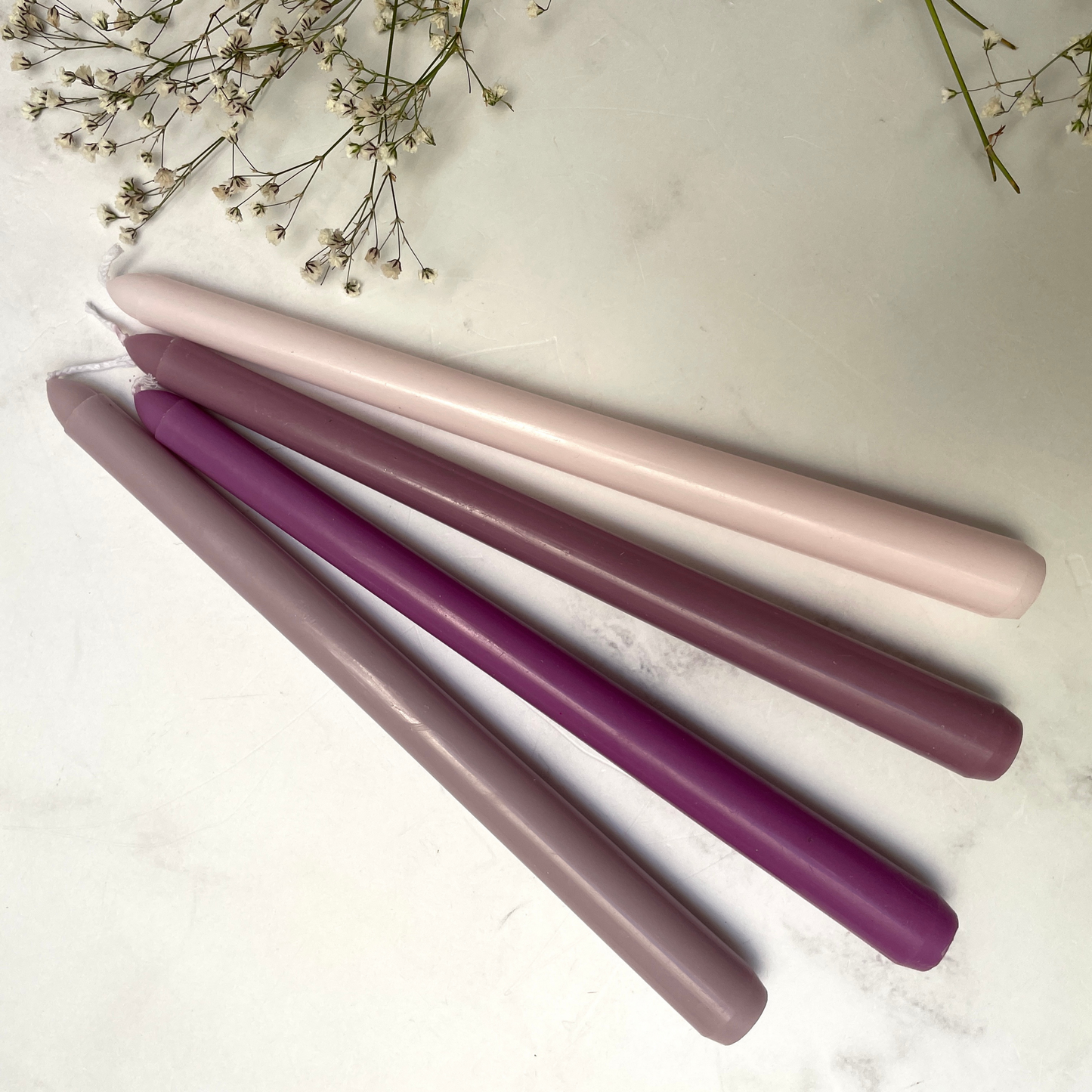 4 CANDALEROS CON MOÑOS / 4 VELAS