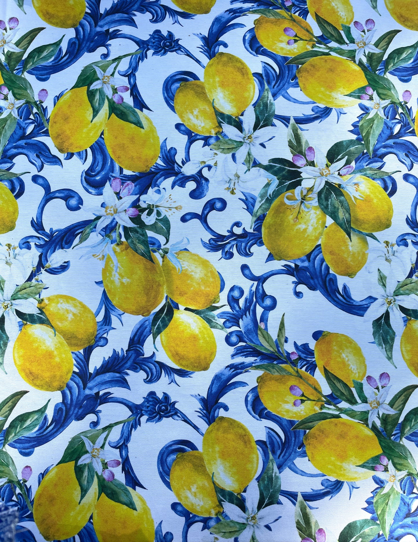 SERVILLETA LIMONES AZUL (4 PZ)
