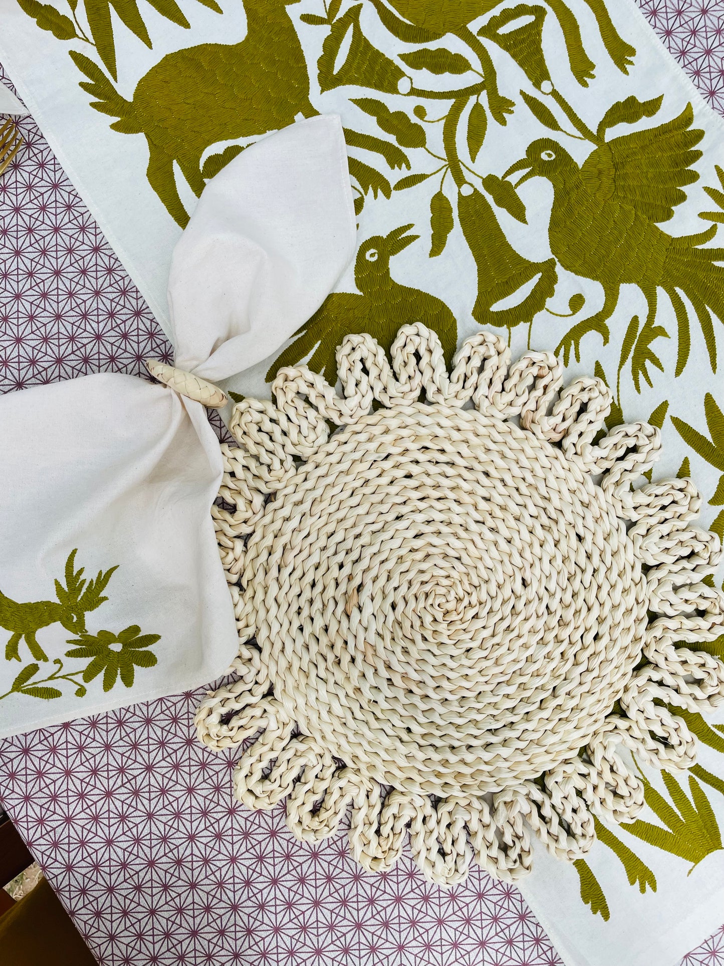 Individuales Boho Natural (4pz)