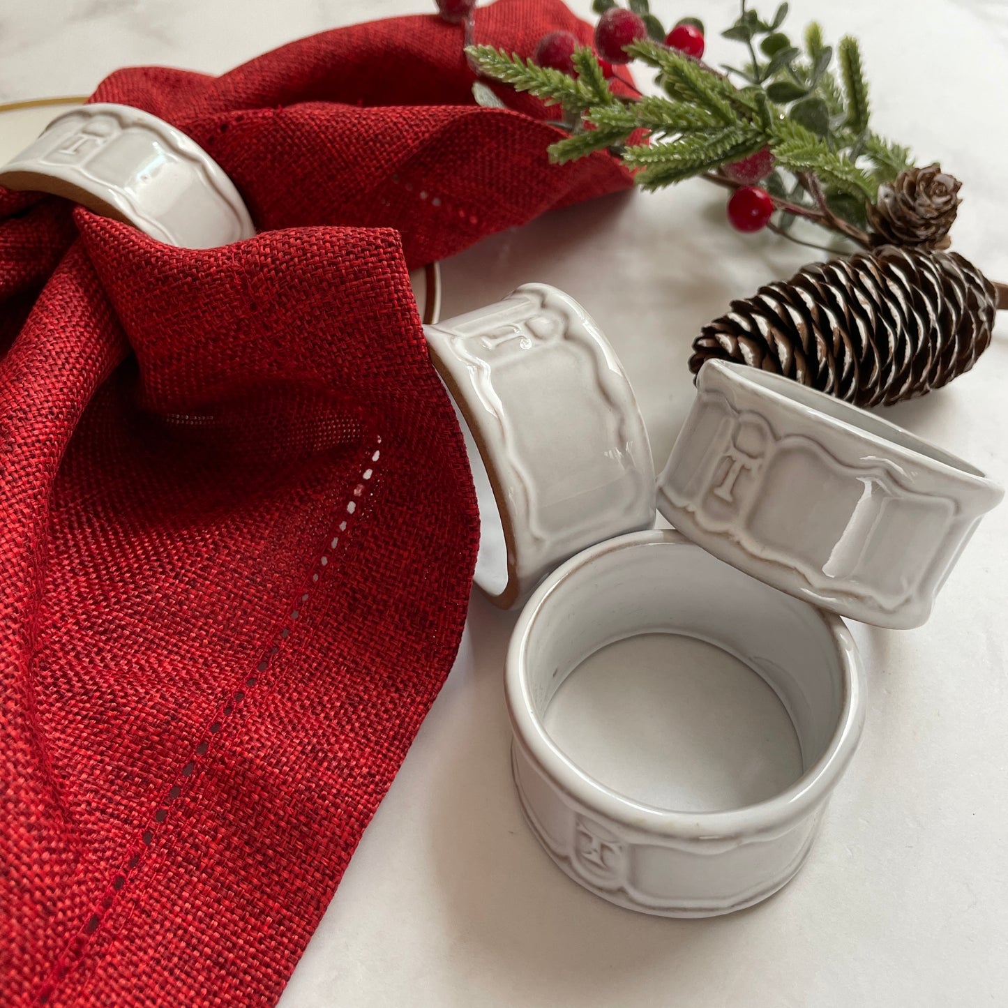 SERVILLETERO TRINITATE BLANCO (8 PZ)