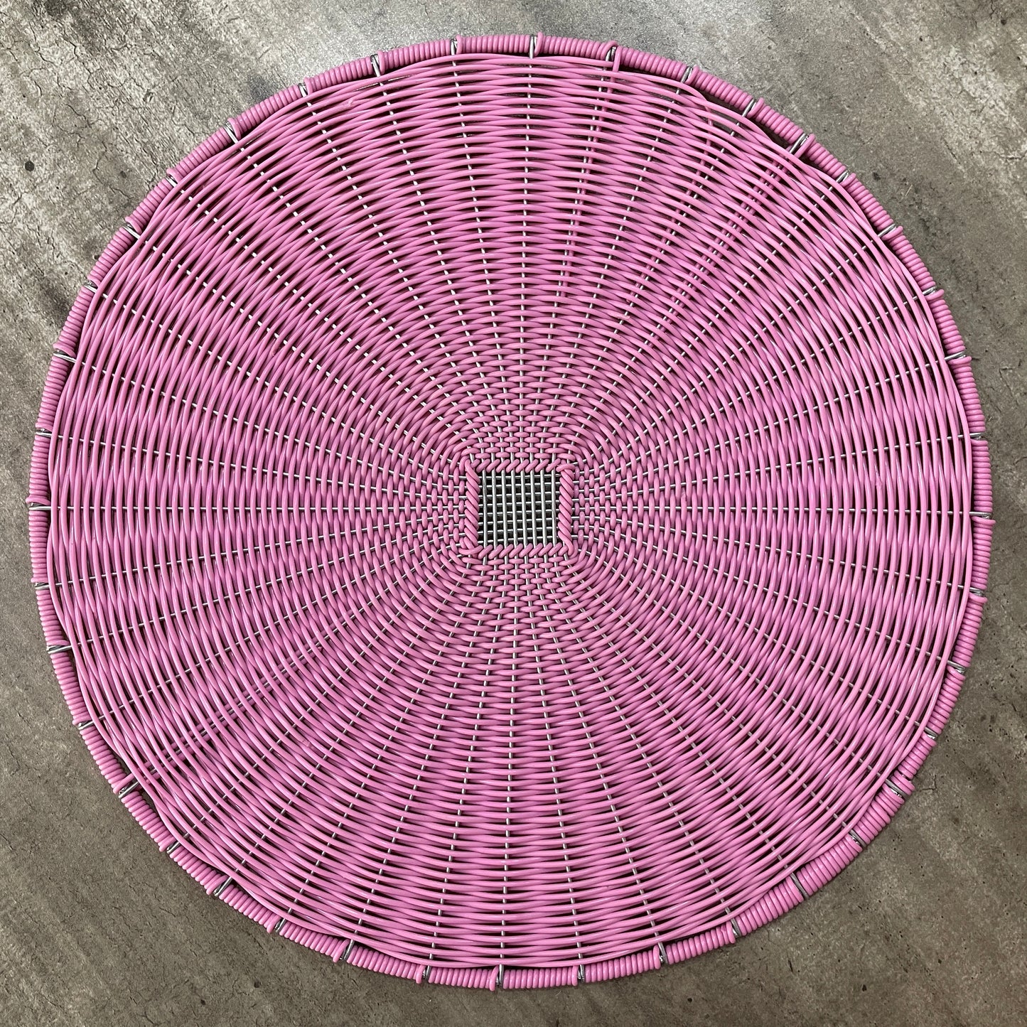 PLATO BASE ROSA  (4PZ)