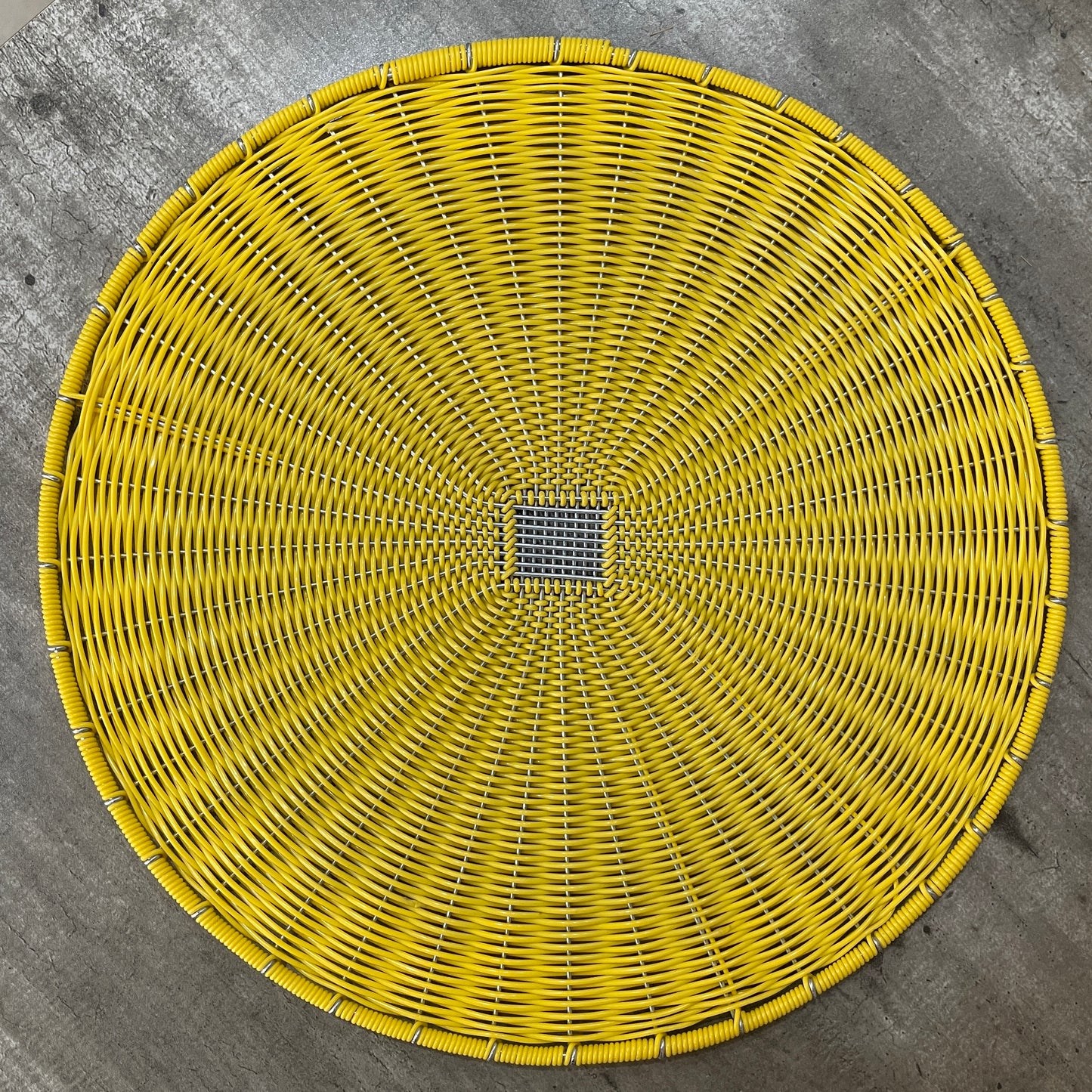 PLATO BASE AMARILLO (4PZ)