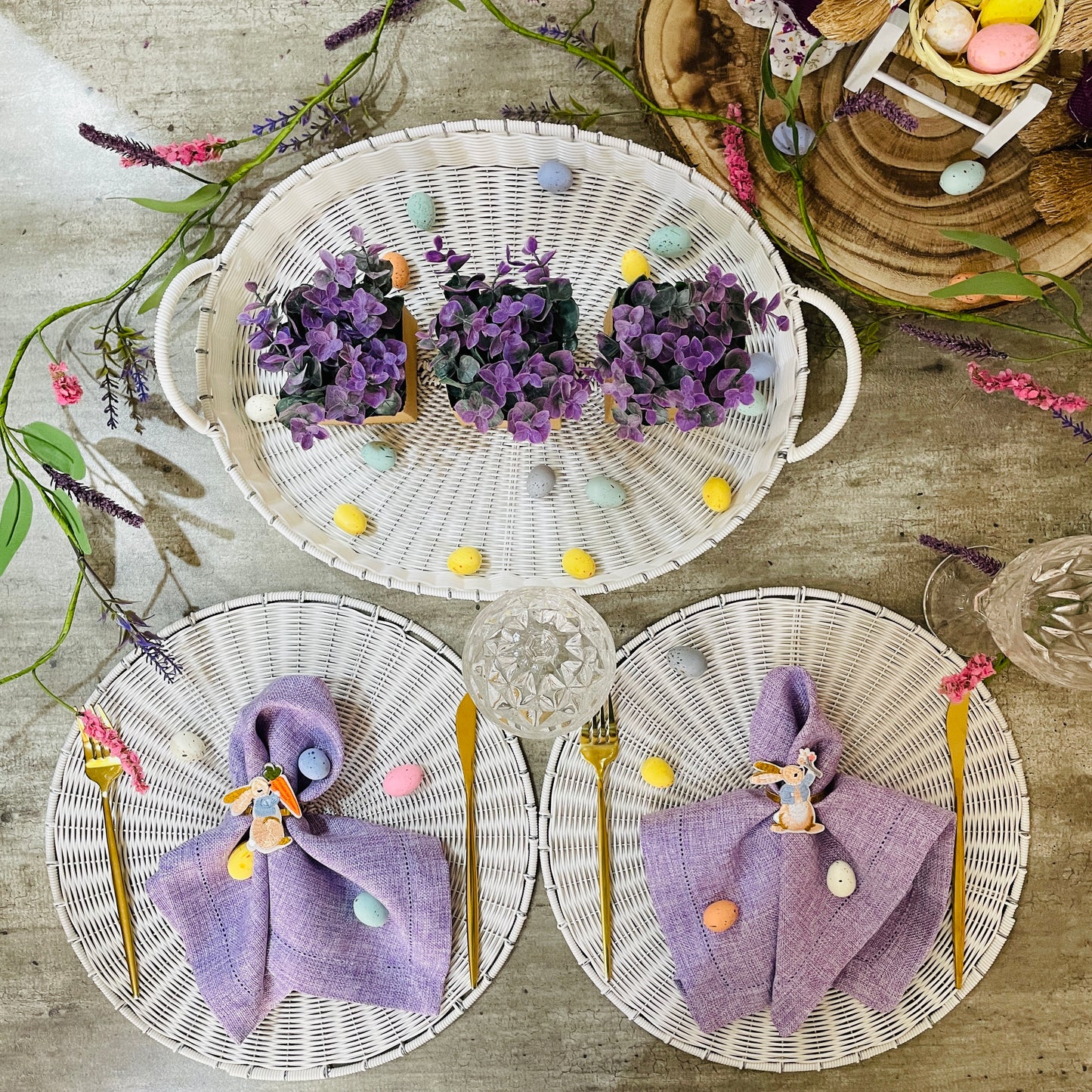 PLATO BASE BLANCO (4PZ)