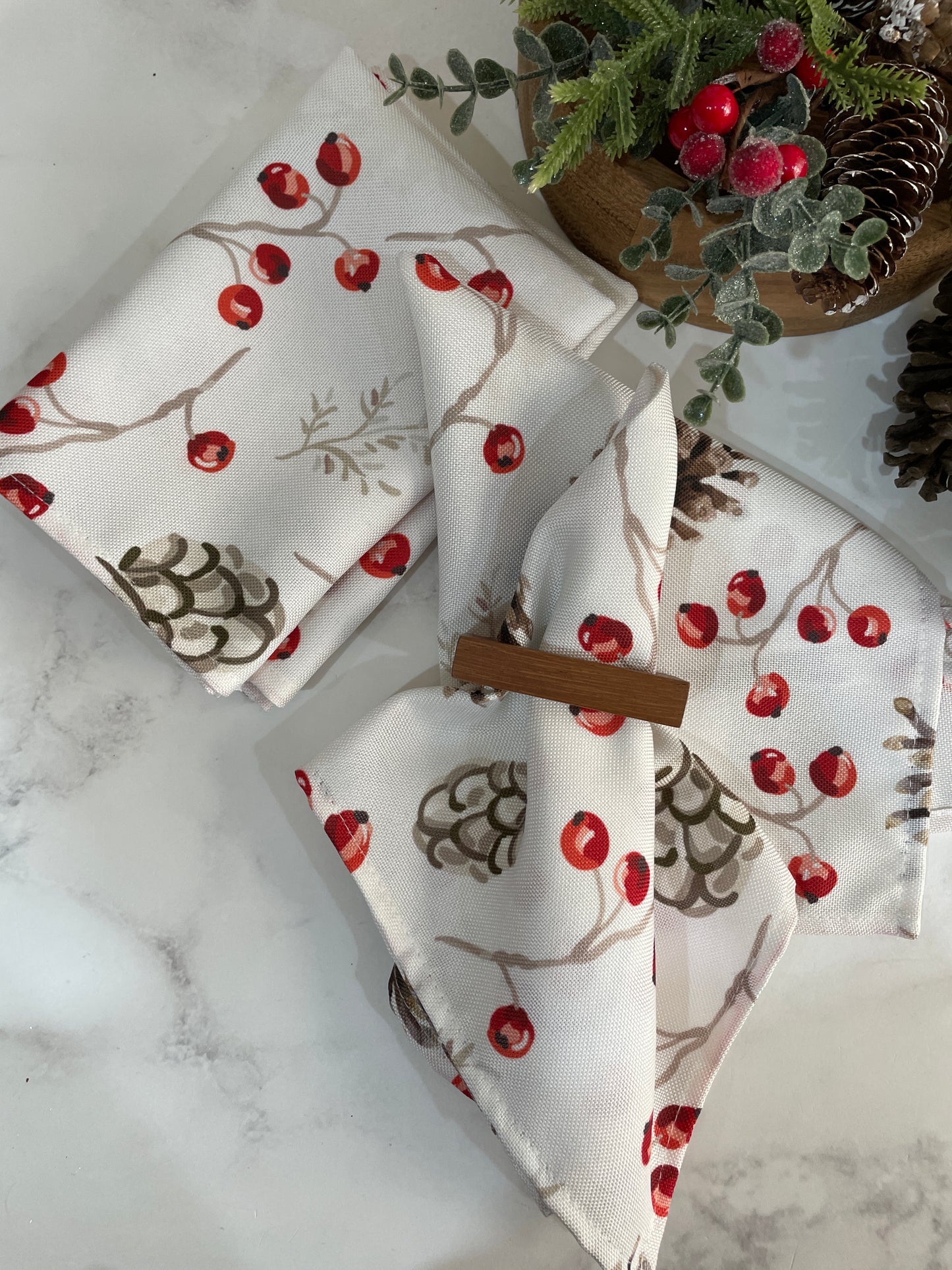 SERVILLETA BERRIES (4 PZ)