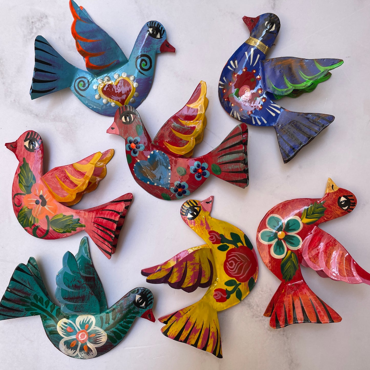 PALOMAS COLGANTES (4 PZ)