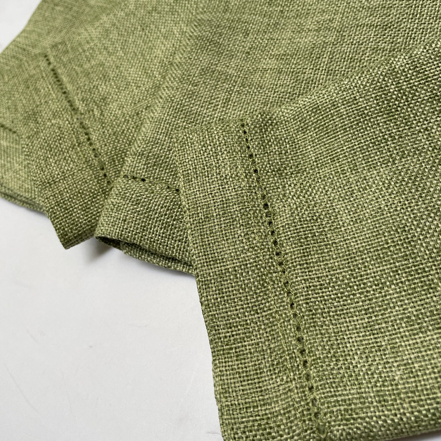 SERVILLETA LINO VINTAGE VERDE WILLOW (4 PZ)