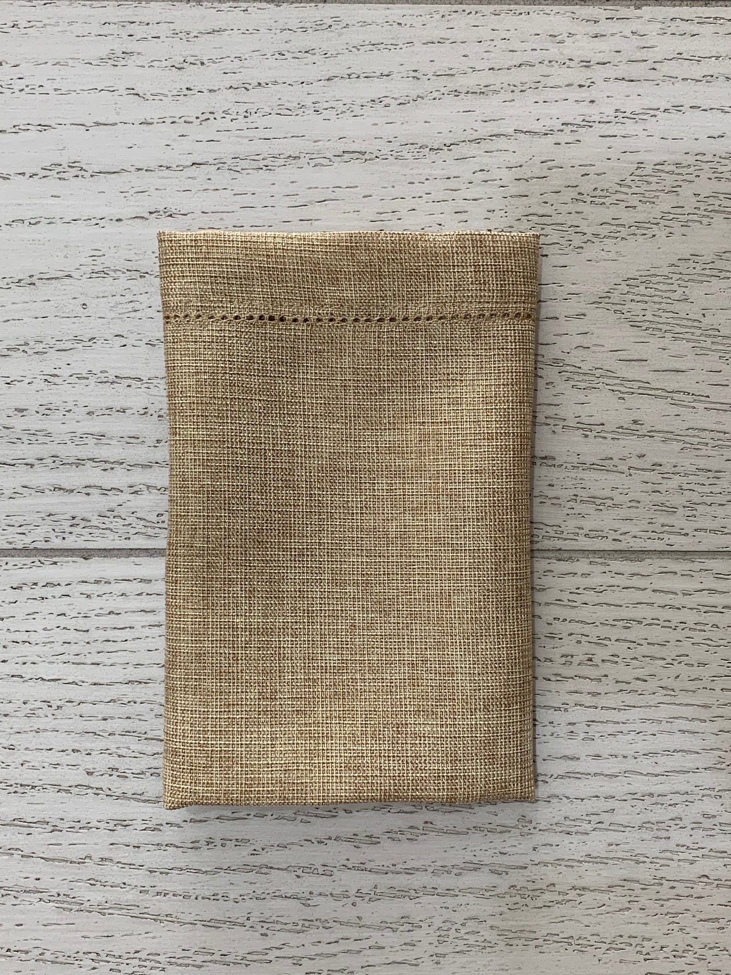 SERVILLETA LINO VINTAGE METÁLICO ORO (4 PZ)