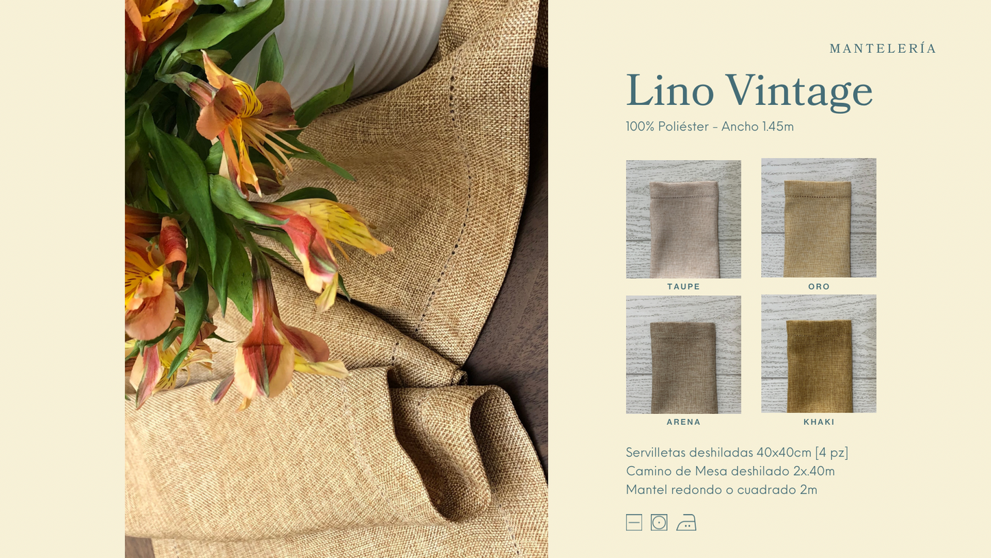 COSTALITO LINO VINTAGE NEGRO FESTON