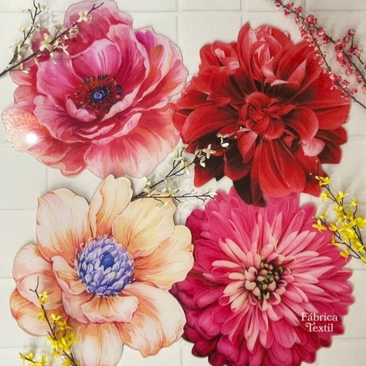 PLATO BASE FLOR (4 PZ)