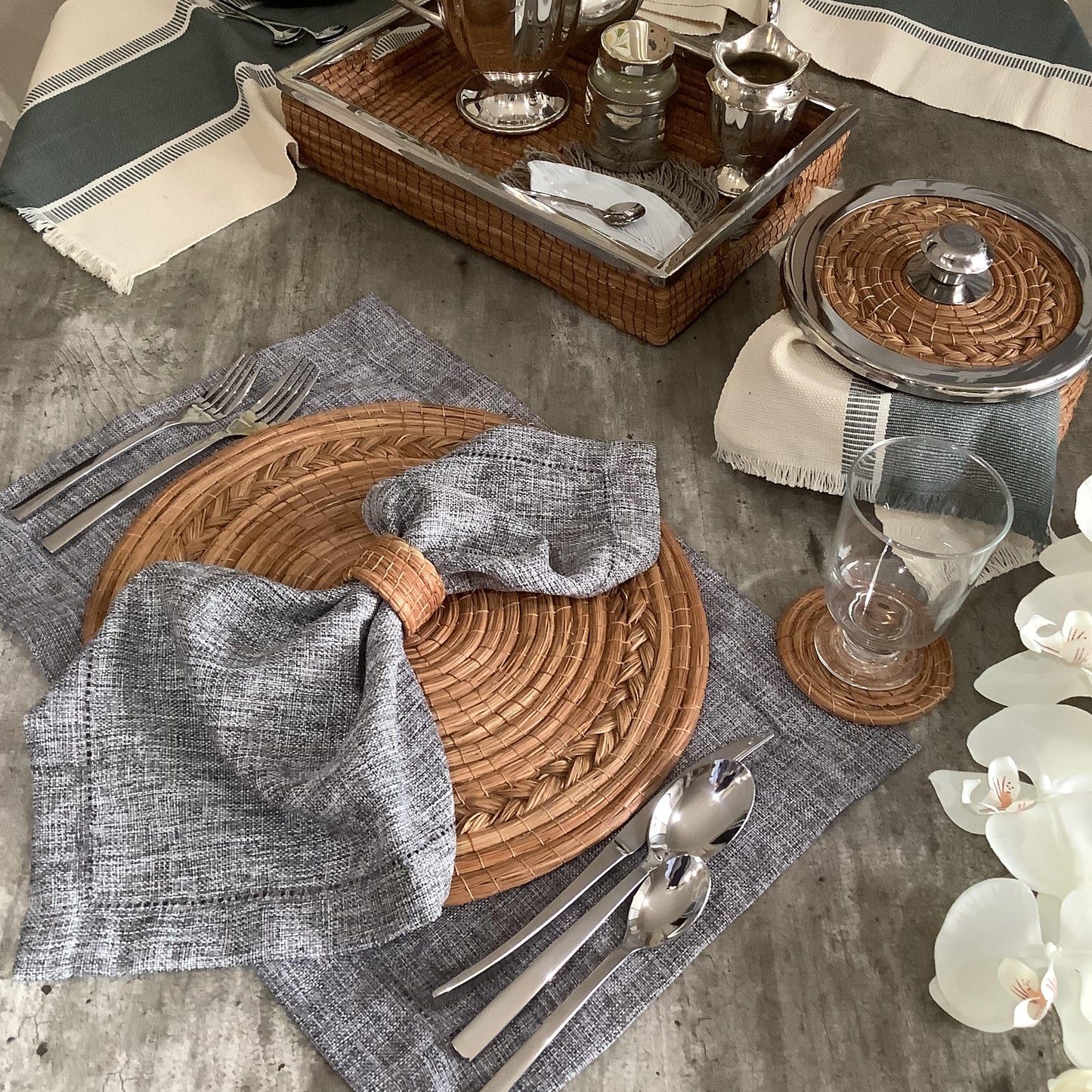 PORTAVASOS MÉXICO CONTEMPORÁNEO PINO (4 PZ)