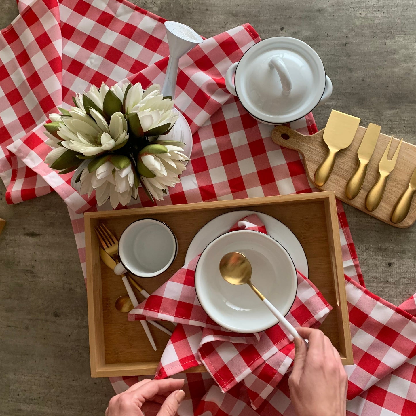 CAMINO DE MESA PICNIC (Colores)