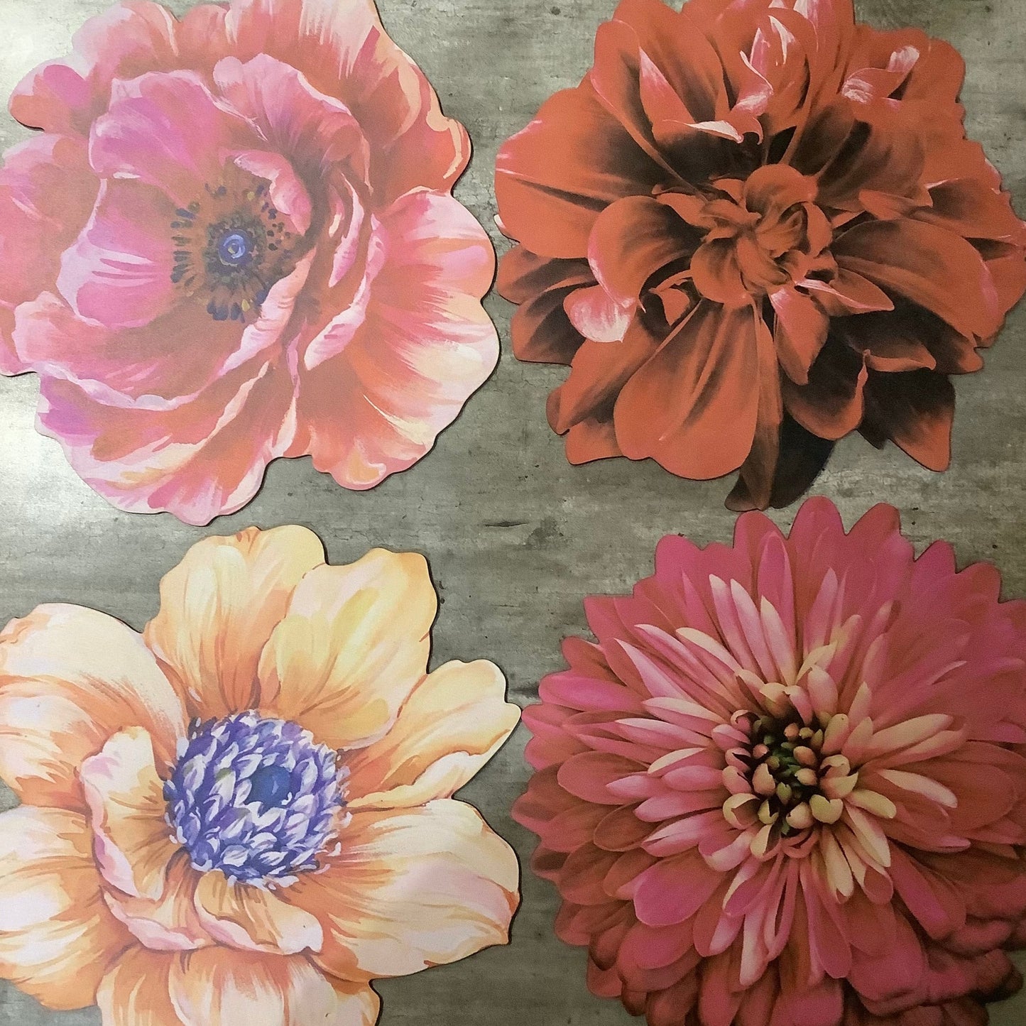 PLATO BASE FLOR (4 PZ)