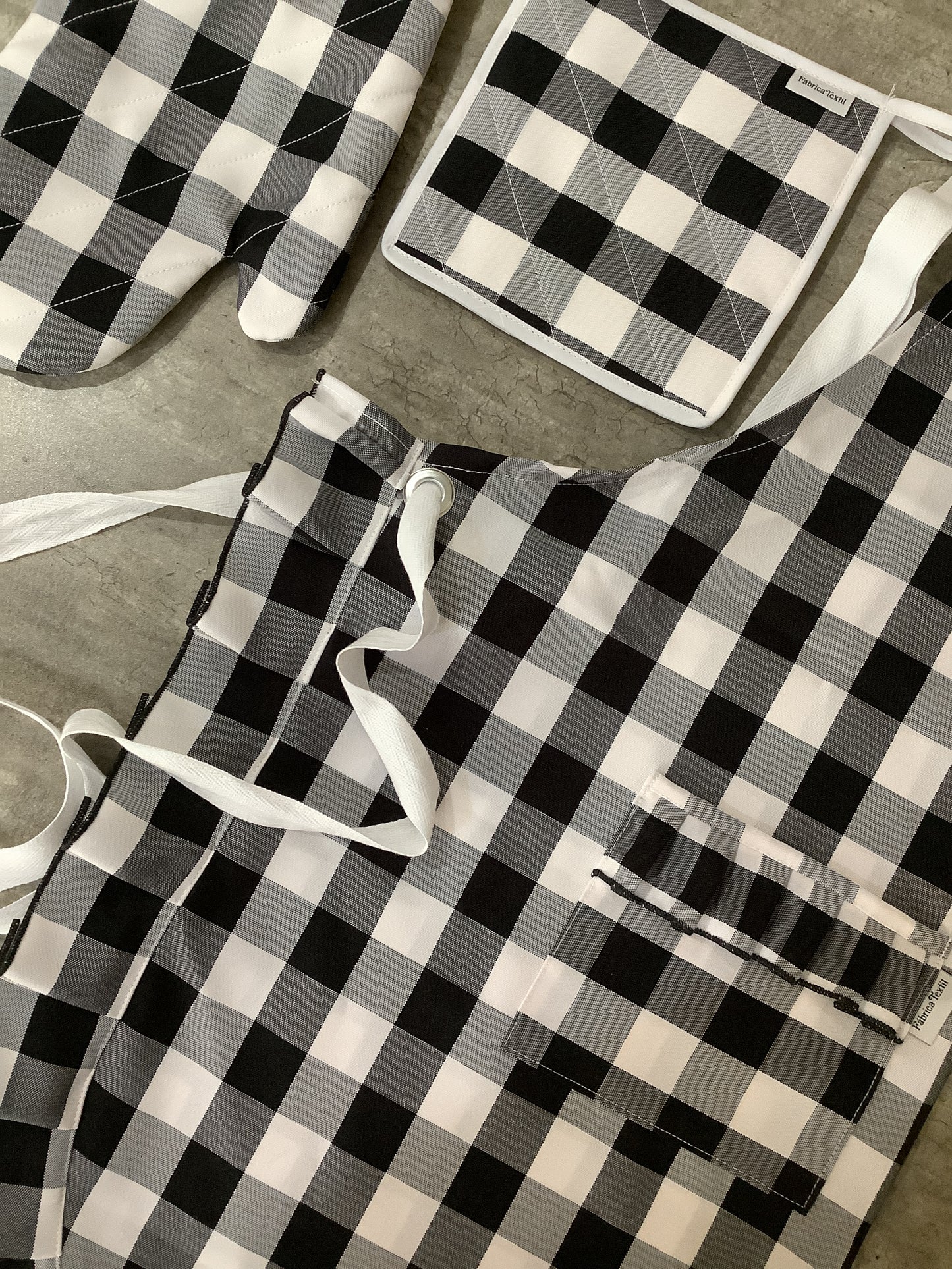 SET DE GUANTES PICNIC NEGRO