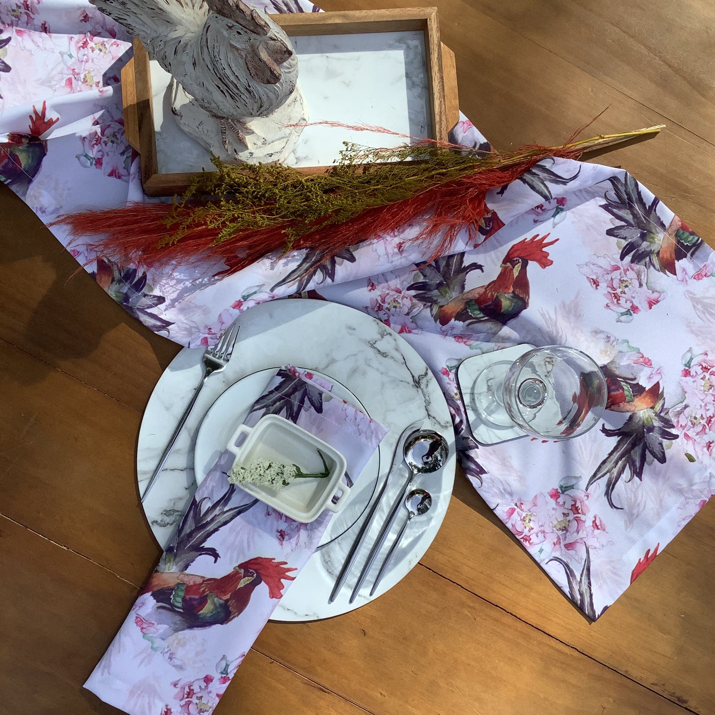 SERVILLETA GALLOS (4 PZ)