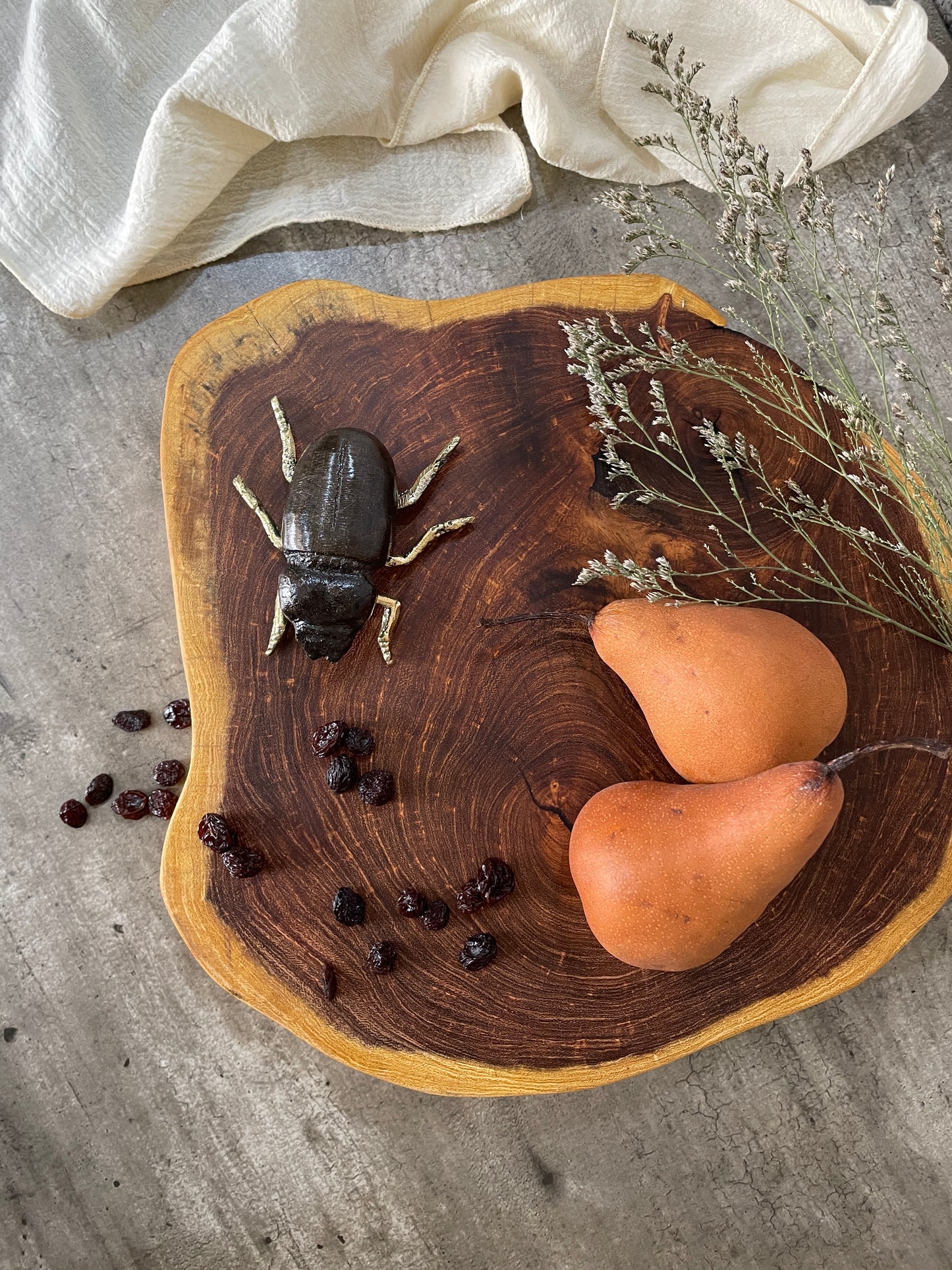 TABLA DE MADERA RODAJA DE MEZQUITE