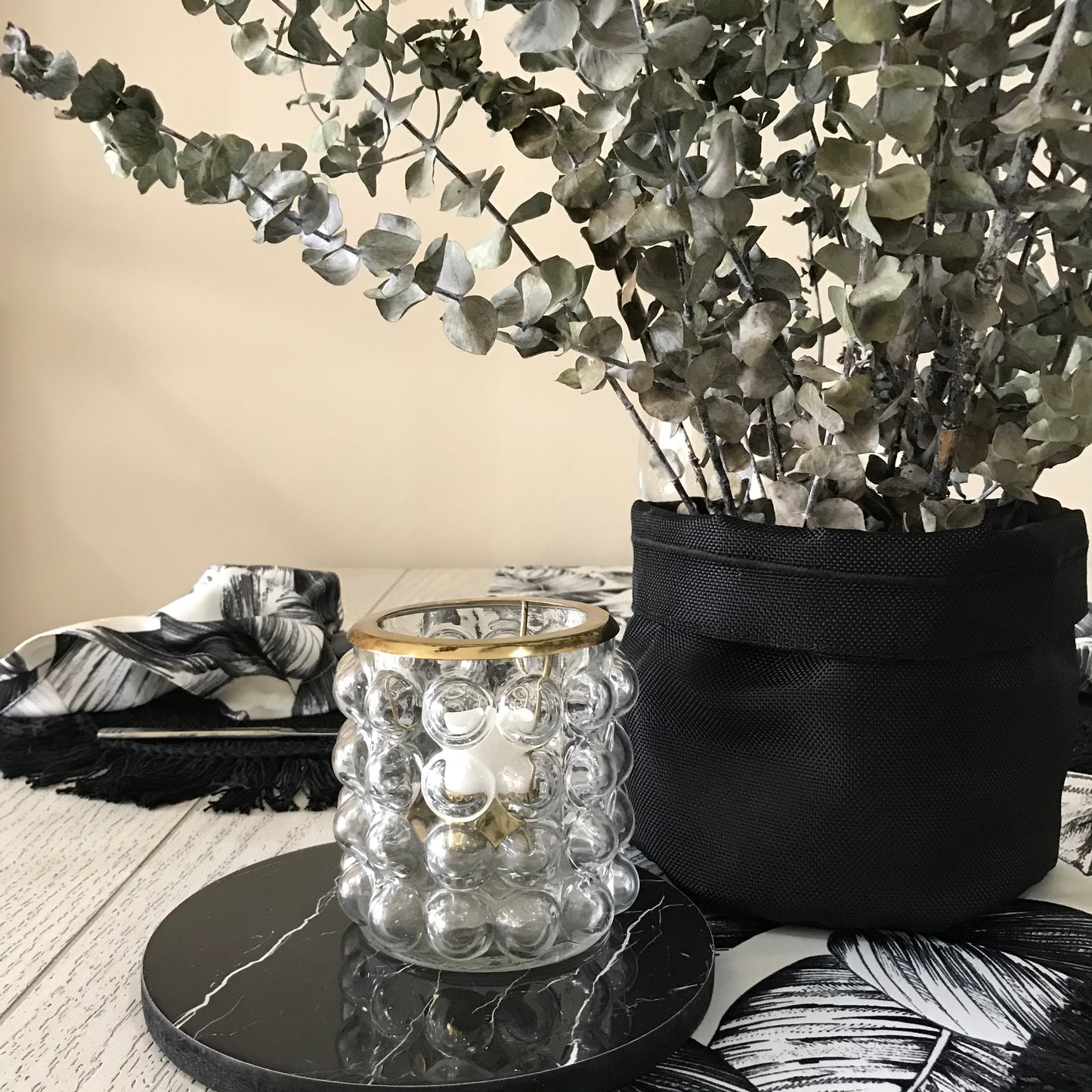 COSTALITO LINO VINTAGE NEGRO FESTON