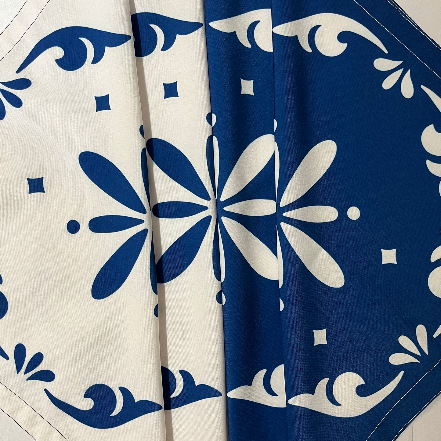 SERVILLETA MOSAICOS BLANCO (4 PZ)