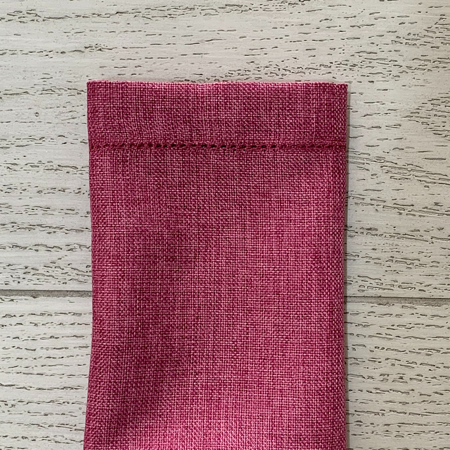 SERVILLETA LINO VINTAGE DESHILADO ROSA FUSCIA (4 PZ)