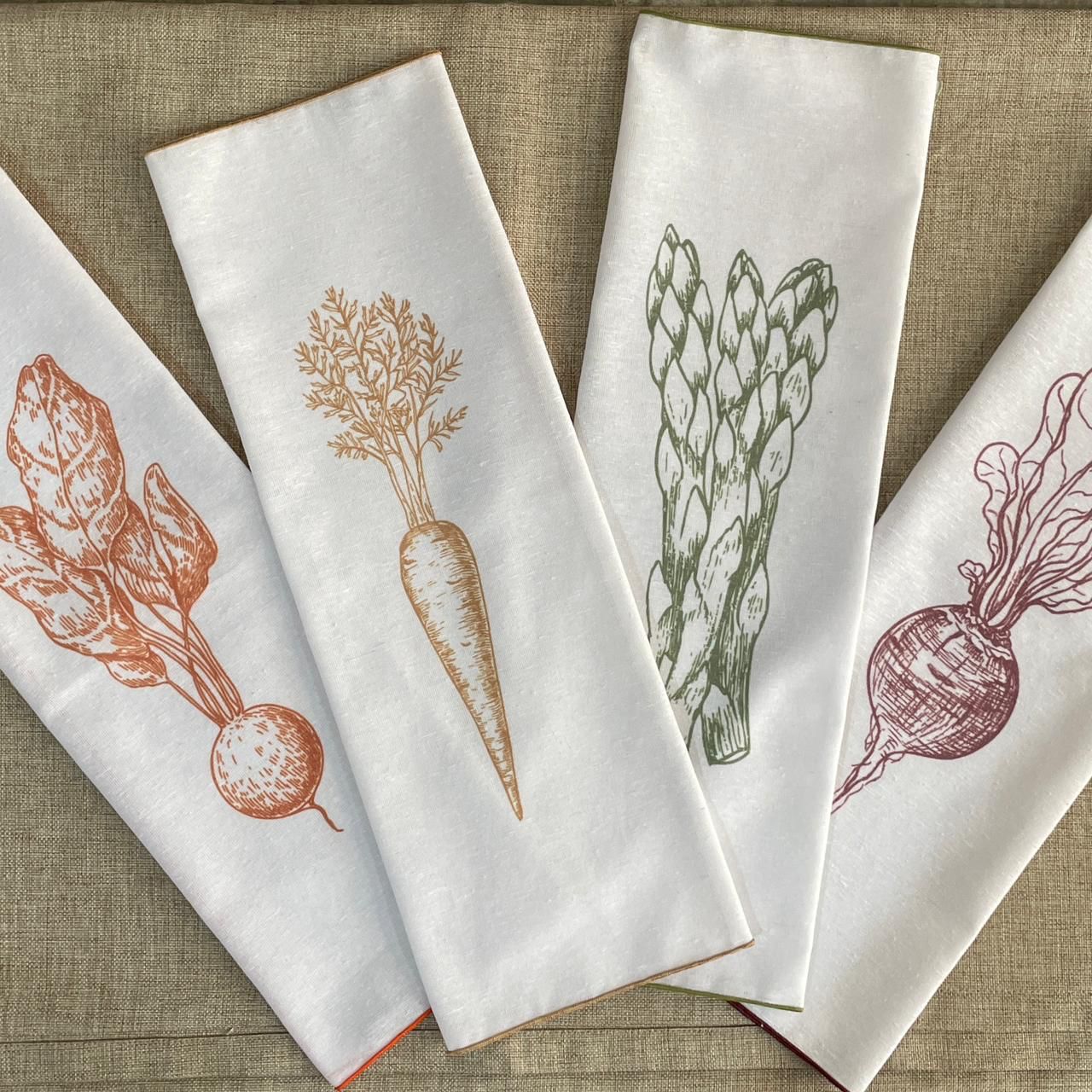 SERVILLETA VEGGIES (4 PZ)
