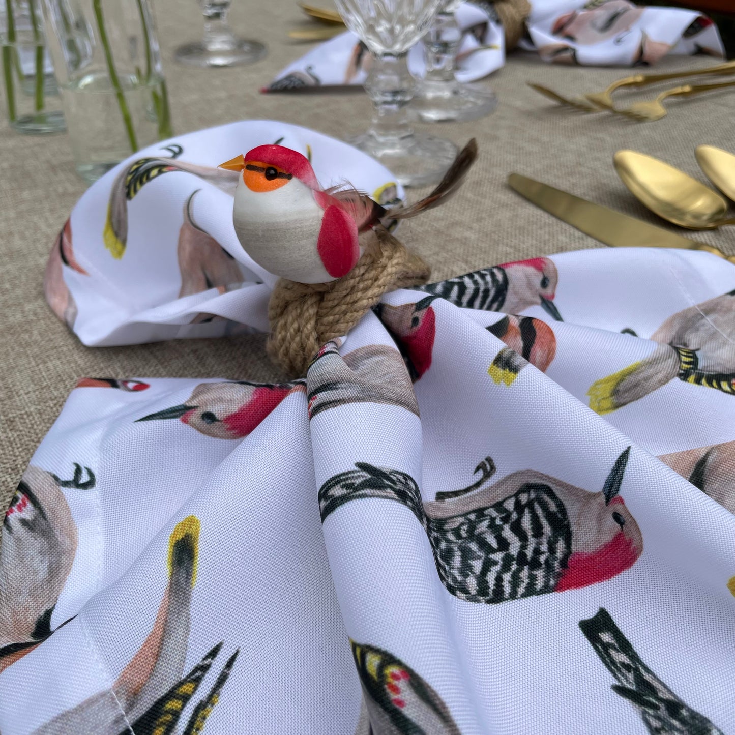 SERVILLETEROS AVES (4 PZ)