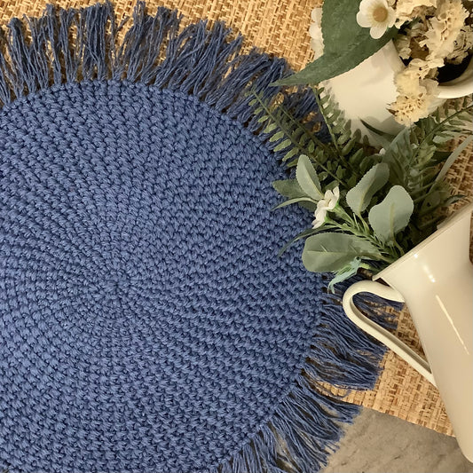 INDIVIDUAL MACRAMÉ (Colores)